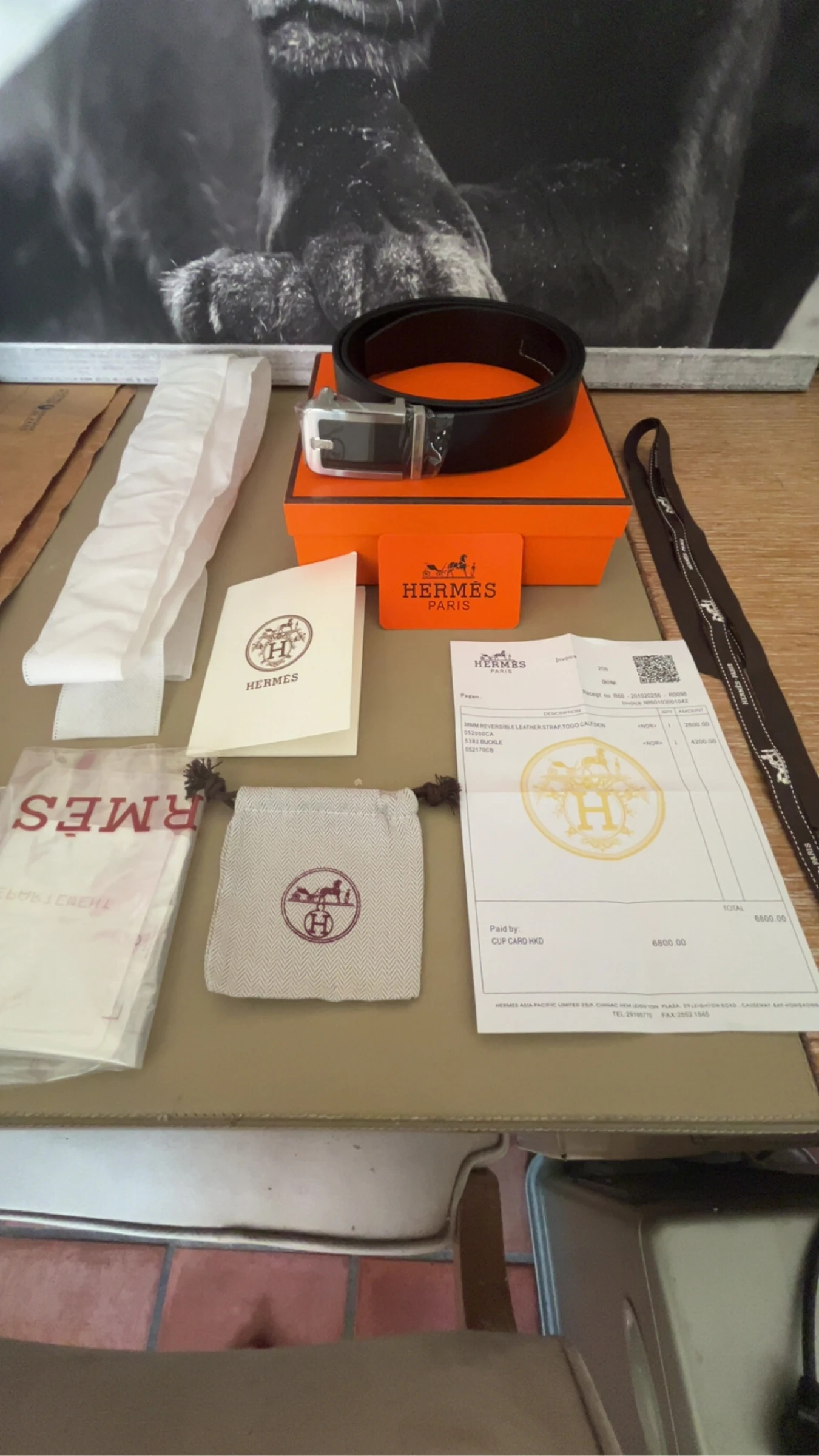 Ceinture neuf avec accessoires 